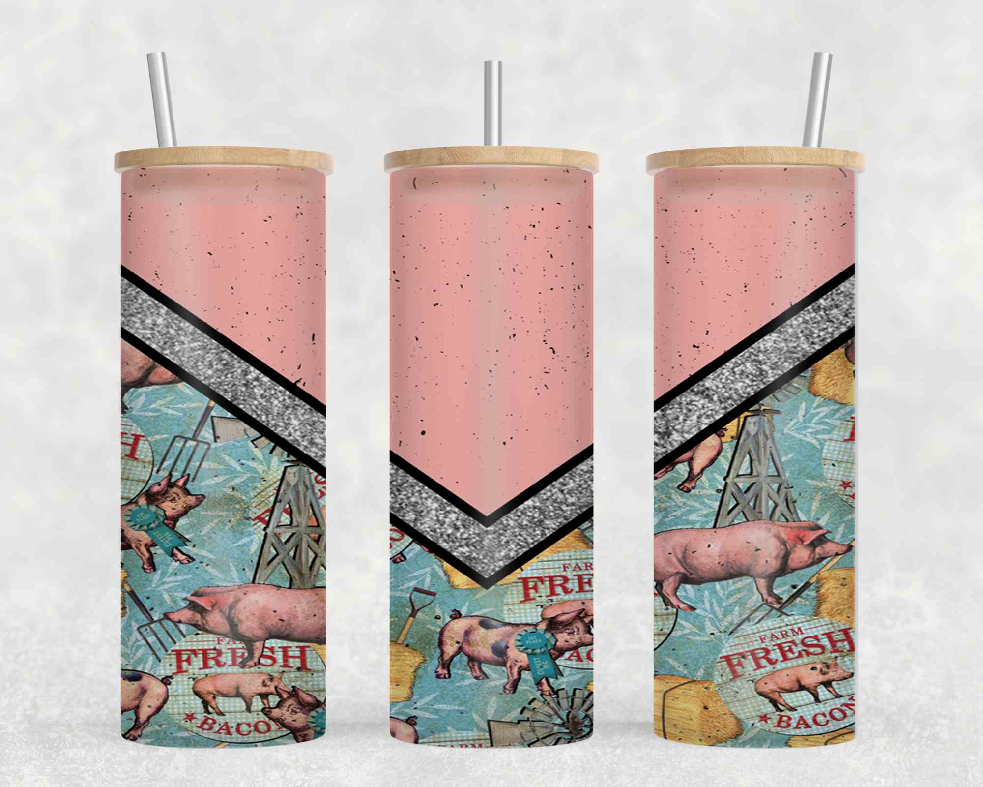 Pink Vee Pig-10599